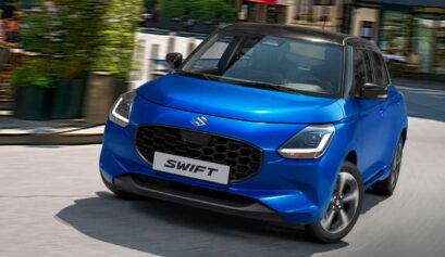 Susuki Swift qui roule en ville